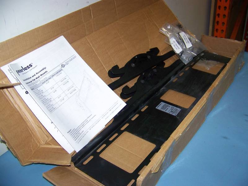 lot 120 image: Peerless, Universal, Tilt Wall Mount - NEW in Original Box
