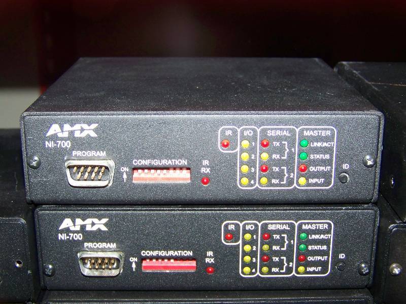 lot 70 image: (38) AMX, NetLinx Integrated Controllers