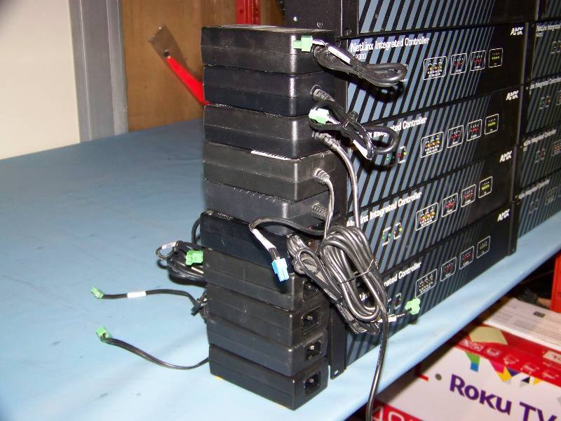 lot 68 image: (10) AMX, NetLinx Integrated Controllers