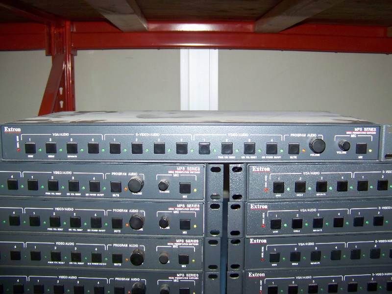 lot 67 image: (19) Extron Electronics, Media Presentation Switchers