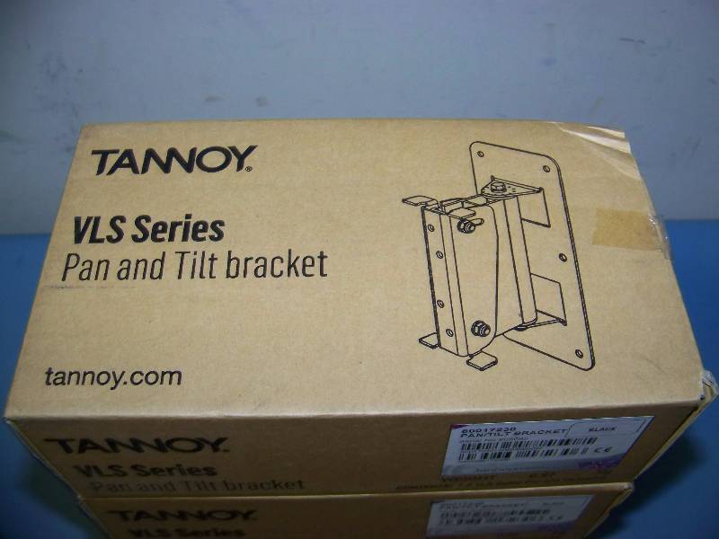 lot 125 image: (4) Tannoy, VLS Series, PanTilt Brackets for Speakers  Loudspeakers - NEW in Original Boxes