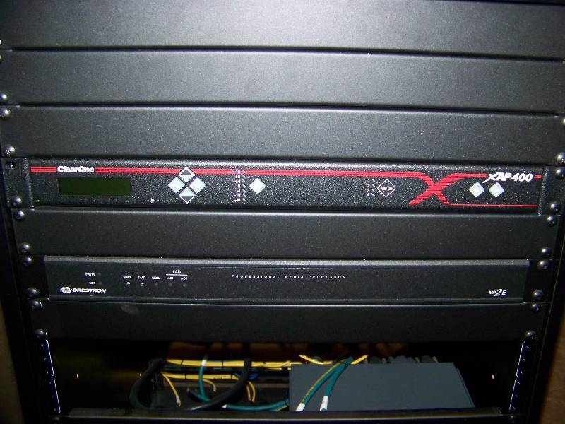 lot 108 image: Middle Atlantic, Audio  Video (AV), Equipment  Component Rack with various Components included