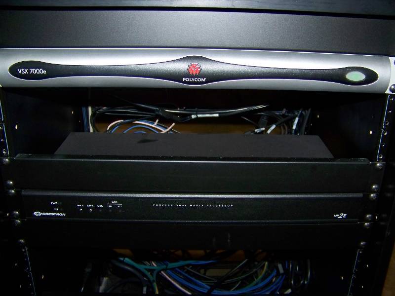 lot 109 image: Middle Atlantic, Audio  Video (AV), Equipment  Component Rack with various Components included