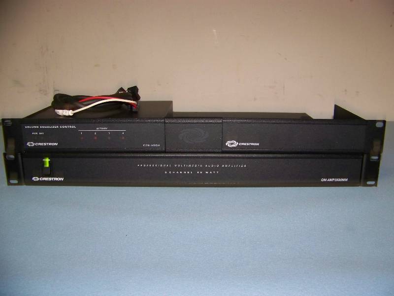 CRESTRON QM-AMP3X80MM 3 Channel Multimedia Amplifier 