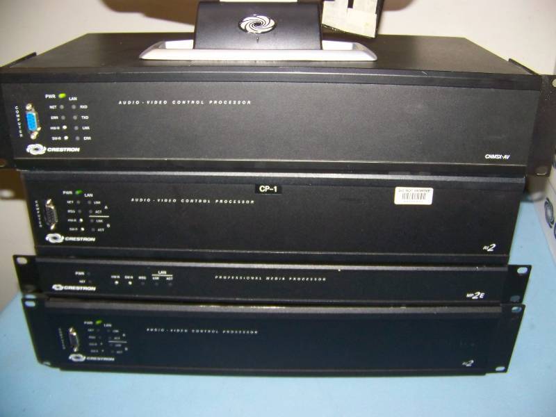 lot 75 image: Creston, Touch Panel, Audio  Video (AV) Video Control Processors and Enclosures