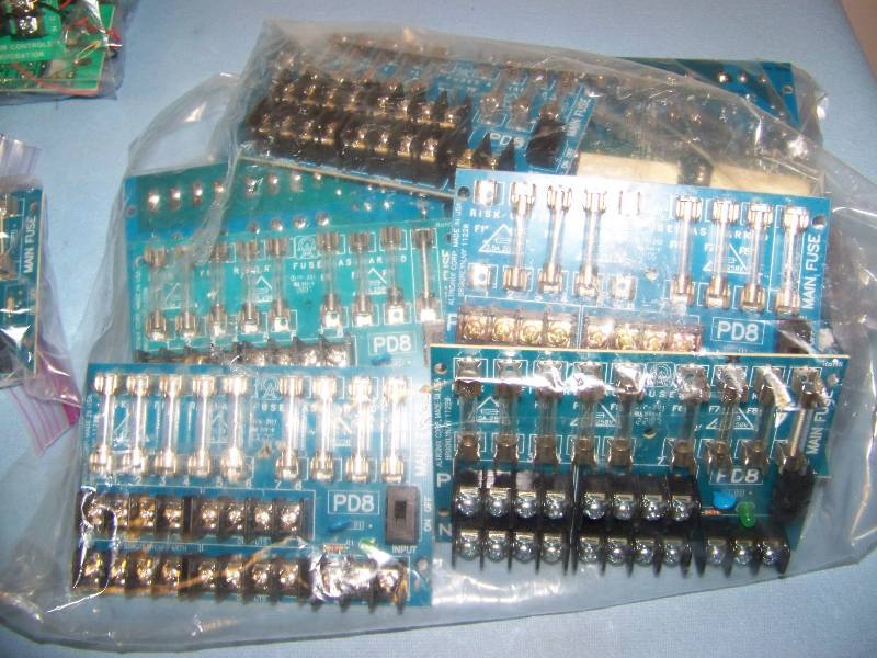 lot 80 image: LARGE LOT of Alarm Controls Corp, Altronix and AlarmSaf PowerCharger Boards  Distribution Modules
