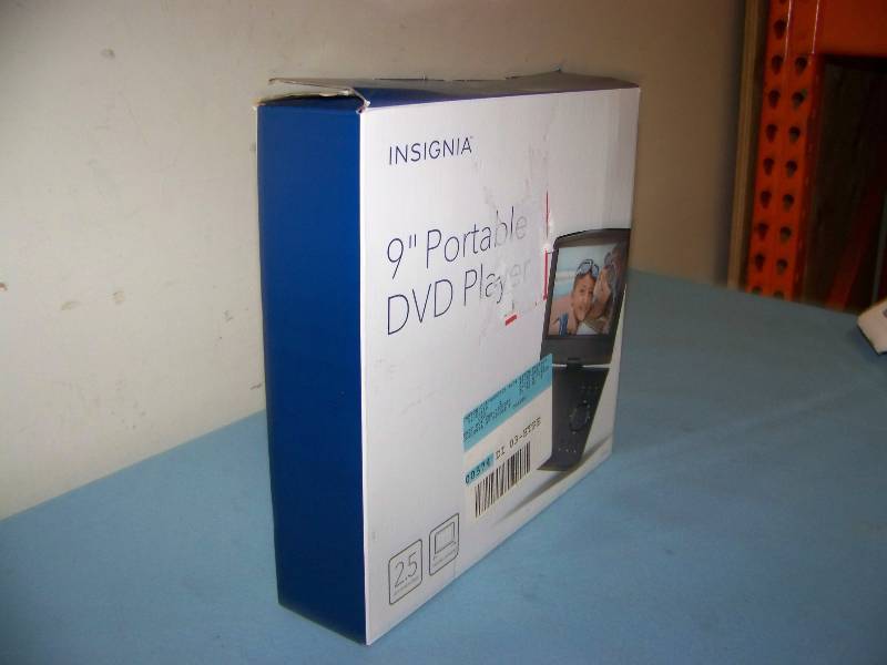 lot 137 image: Insignia, 9, Portable DVD Player in Original Box