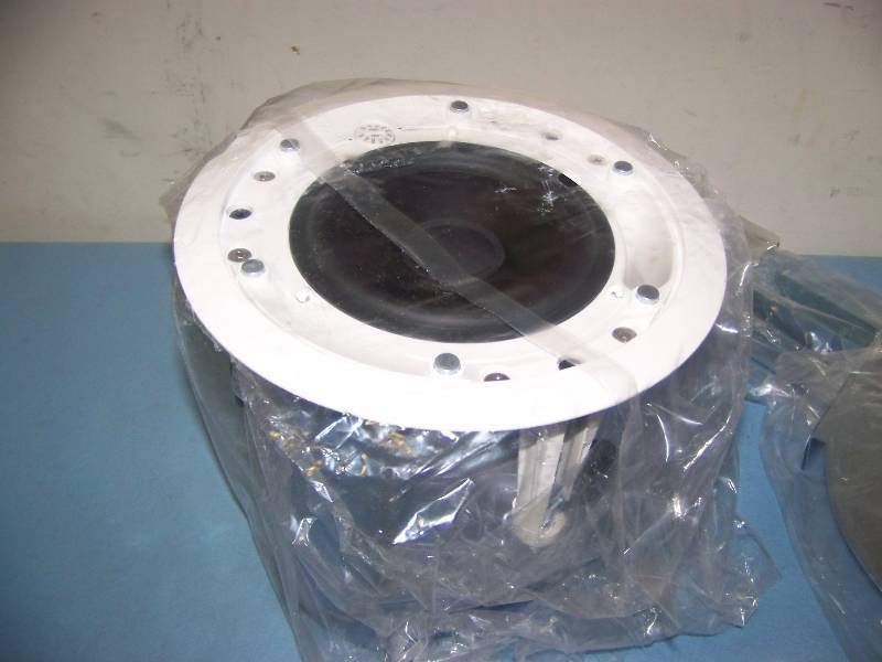 lot 61 image: (1) Tannoy, CMS 503ICT BM, 5, In-Ceiling Speaker with Speaker Grille and Ceiling Tile Brackets - NEW  NEVER INSTALLED
