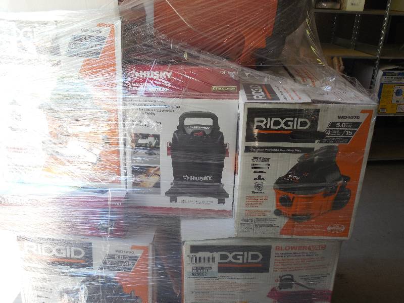 PALLET LOT OF  SHOP VACS