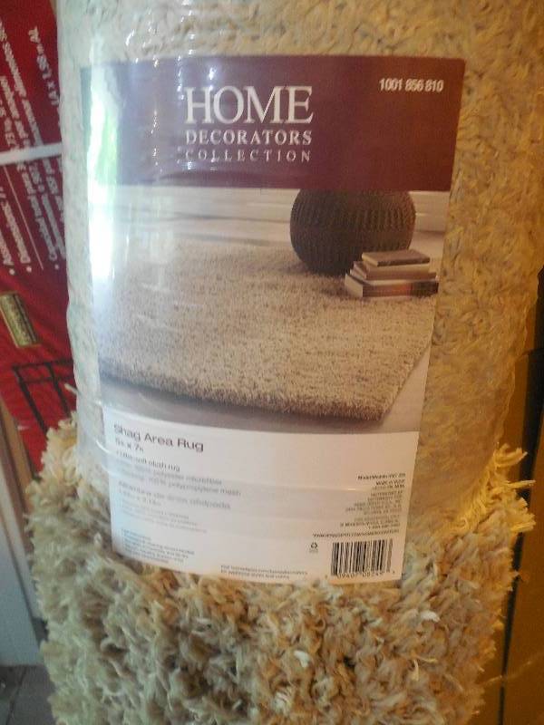 5X7 SHAG AREA RUG