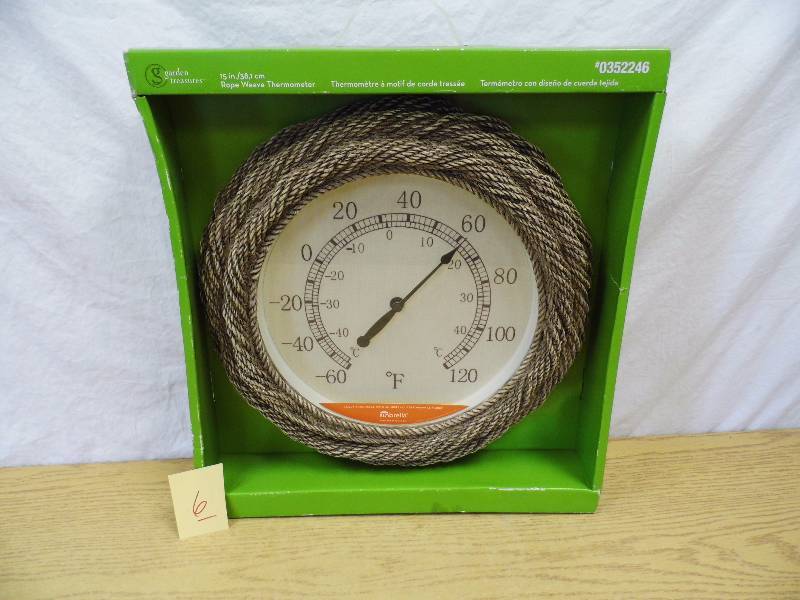 New Rope Weave Thermometer
