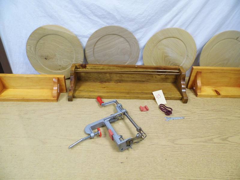 Wood Items - Apple Peeler