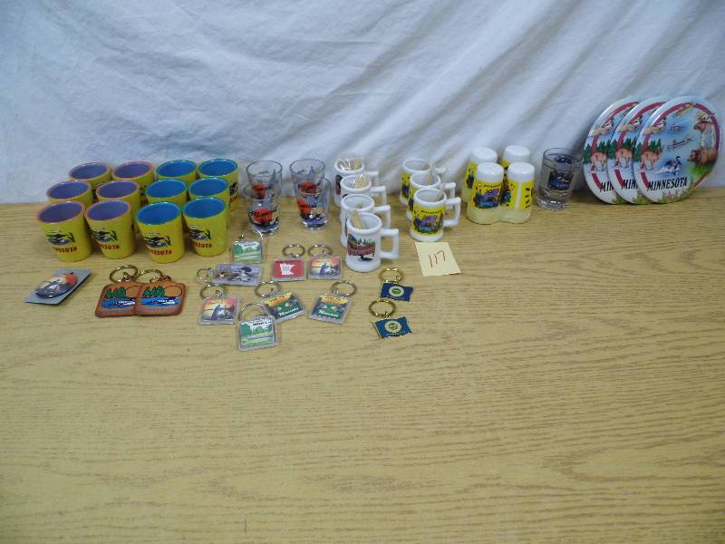 Minnesota Shot Glasses - Key Chains