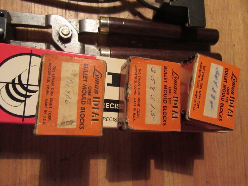 lot 96 image: Lot of bullet molds