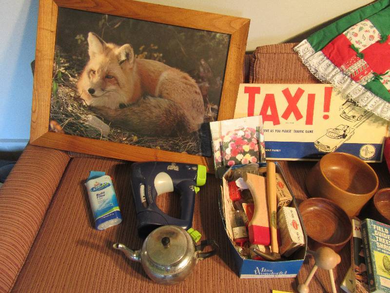 lot 159 image: Misc. items as pictured.. See closeups and take it all. Bring your own boxes