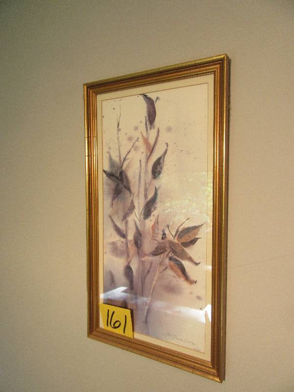 lot 161 image: 2 Asian Theme pictures. 59950   Cant seem to make out or find the artist name in Google