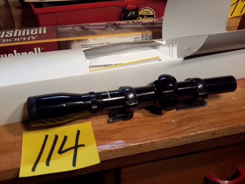 lot 114 image: Bushnell Trophy Scope