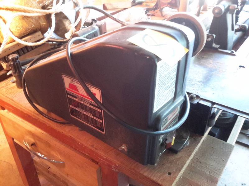 lot 8 image: Sears Craftsman 12 in Wood lathe