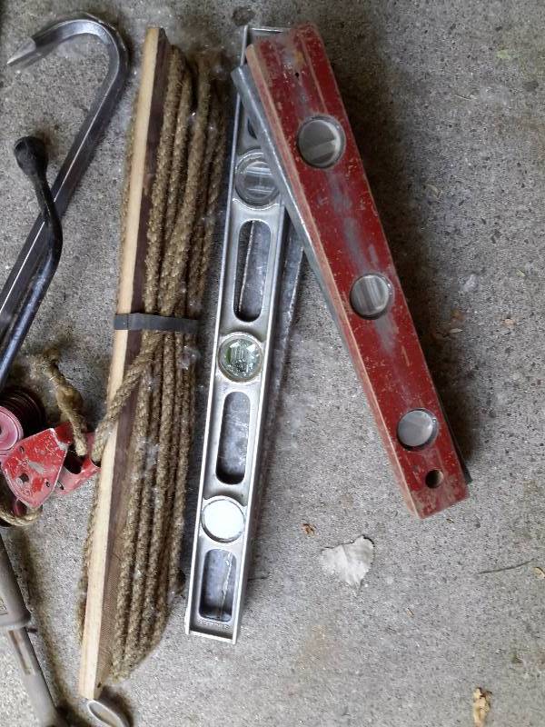 lot 196 image: Misc. Tools as pictured.  Includes tool box