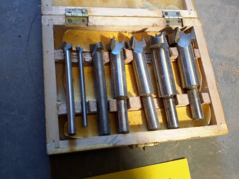 lot 206A image: Set of Forstner Bits