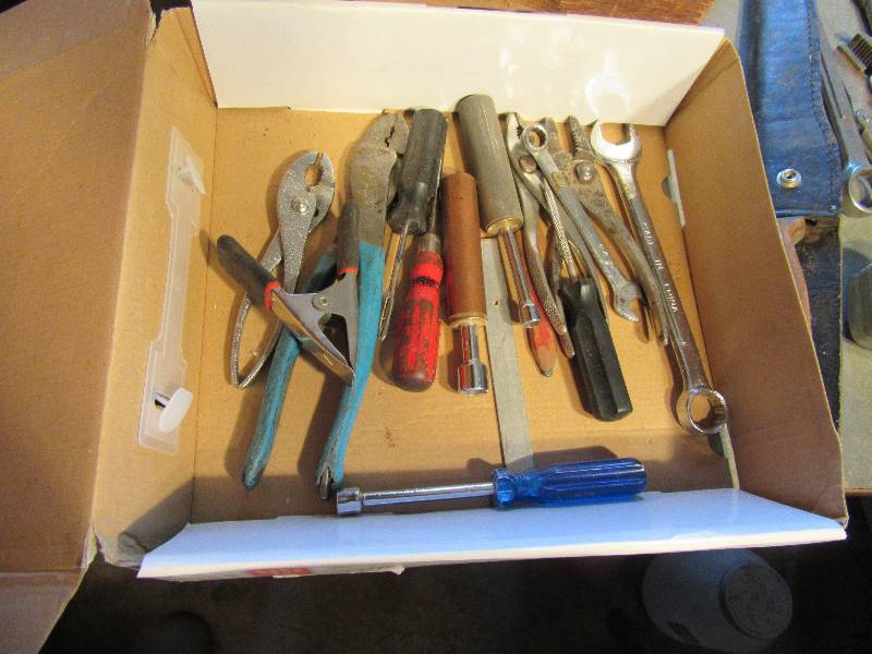 lot 212 image: Misc. tools as shown