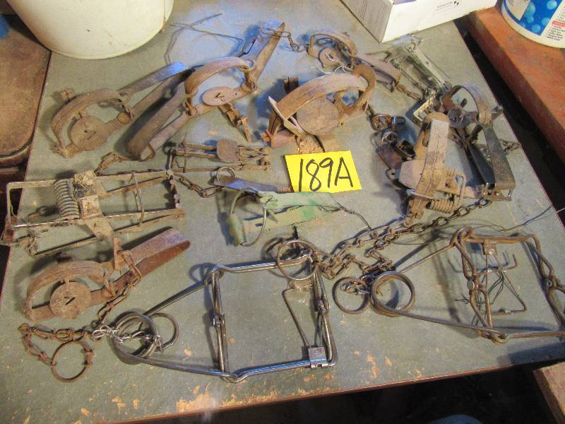 lot 189A image: Large lot of small animal traps