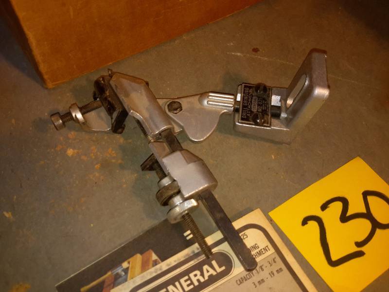 lot 230 image: Dill Grinding Attachment