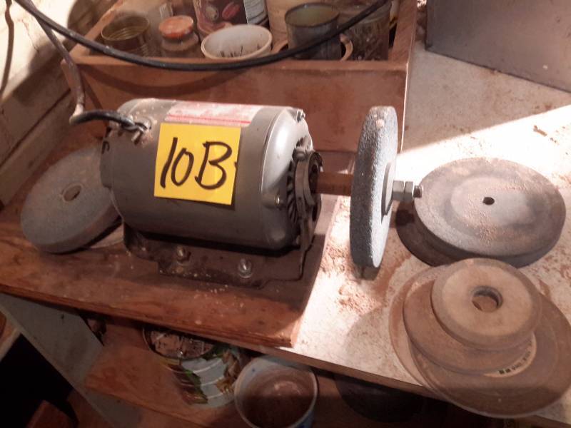lot 10B image: Bench Grinder