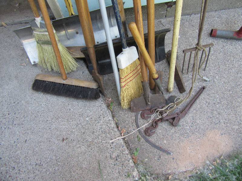 lot 271 image: Misc. Yard and Gardening Tools as pictured