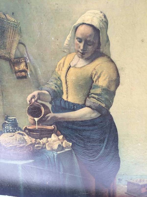 lot 8 image: WOW This Fantastic Art Piece Was Given To Beverly By A Dear Friend...Not Sure If This Is A Print OR Lithograph Or How Old It Is
