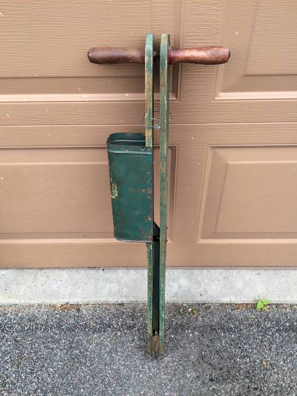 lot 28 image: Antique Plant Hole Maker - Amazing Condition For Age