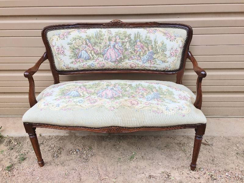Pair Of Vintage Lovely Louis XV Rococo Style Parisian Victorian