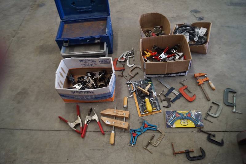 Lot of Miscellaneous Clamps