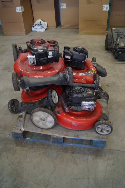 Pallet of Mowers