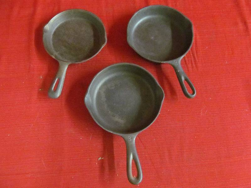 Wagner Ware Cast Iron Pans