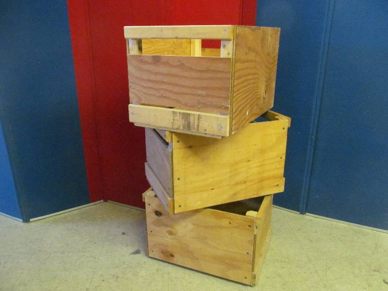 3 Fruit Crates