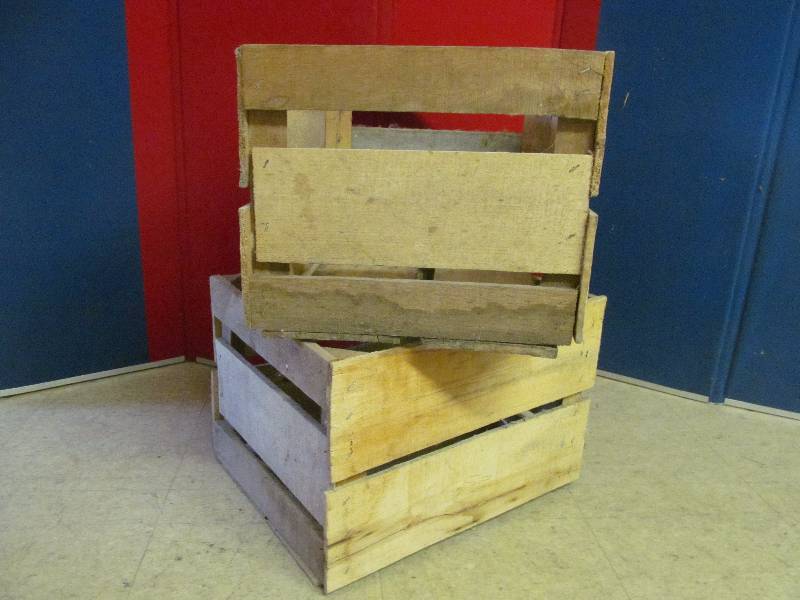 2 Fruit Crates