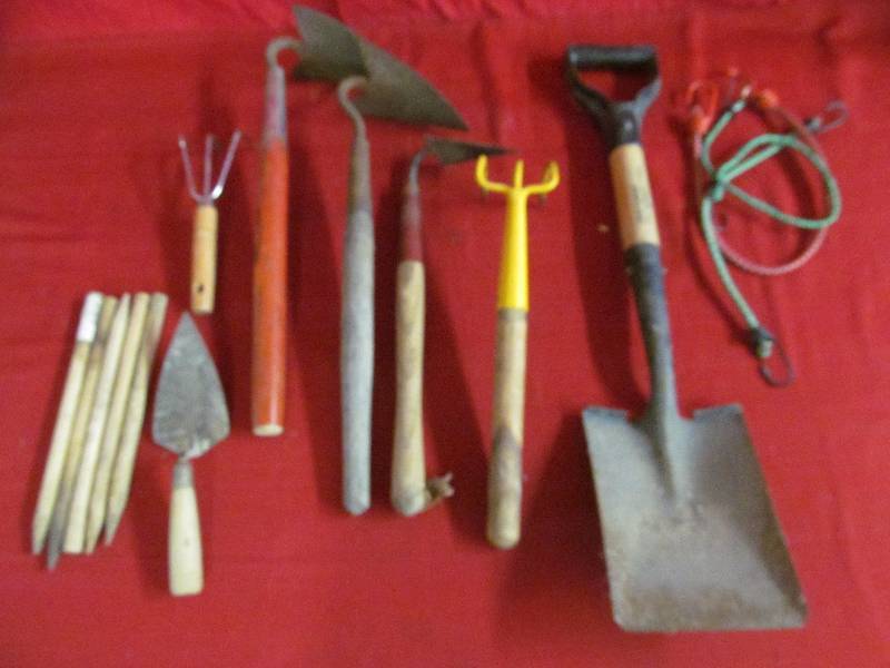 Group of Sm. Garden Tools