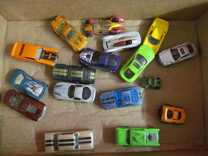 Group of Die Cast Cars
