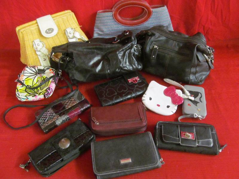 Group of Hand Bags  Clutches