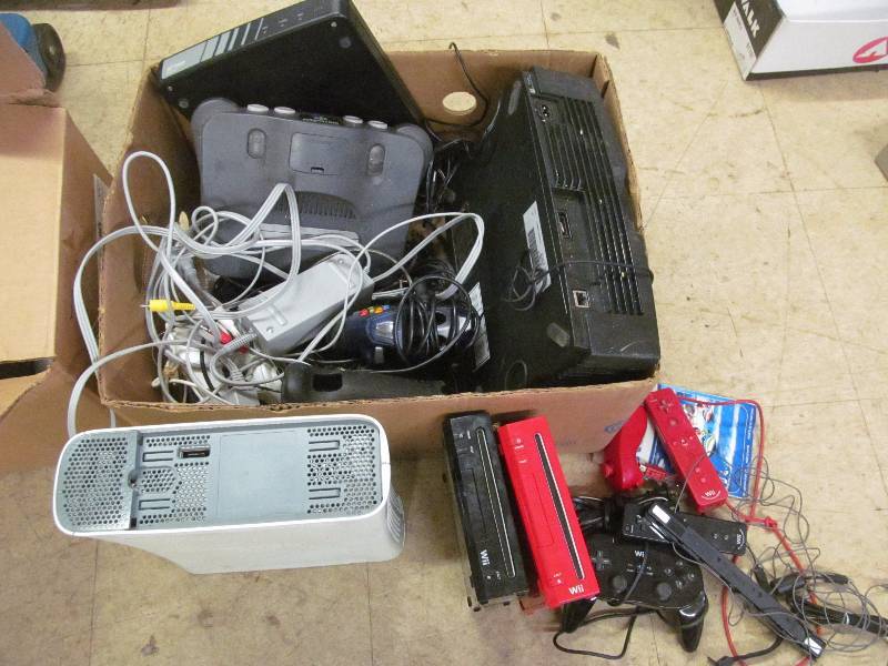 Large Group of Video Games, etc.