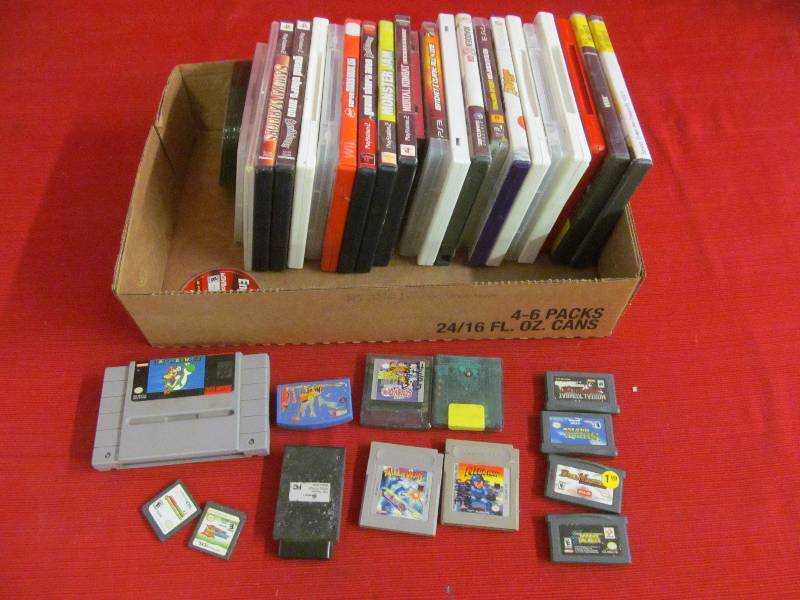 Video Games, CDs, Cards