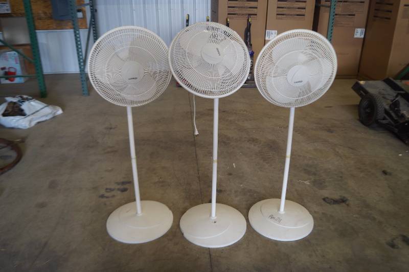 lot 5 image: Pedestal Fans