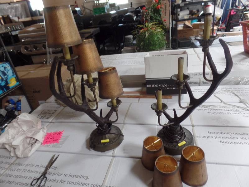 ANTLER LAMPS