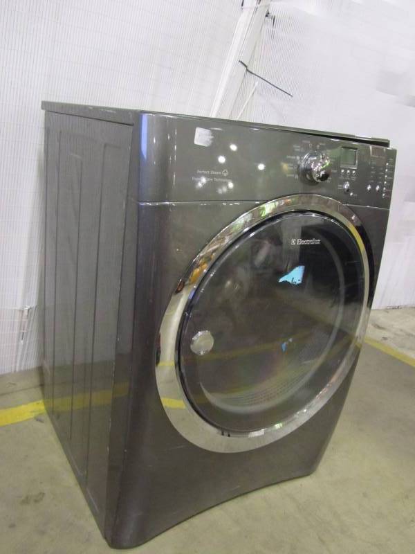 lot 110 image: Electrolux 8.0 cu. ft. Gas Dryer with Steam in Titanium, ENERGY STAR