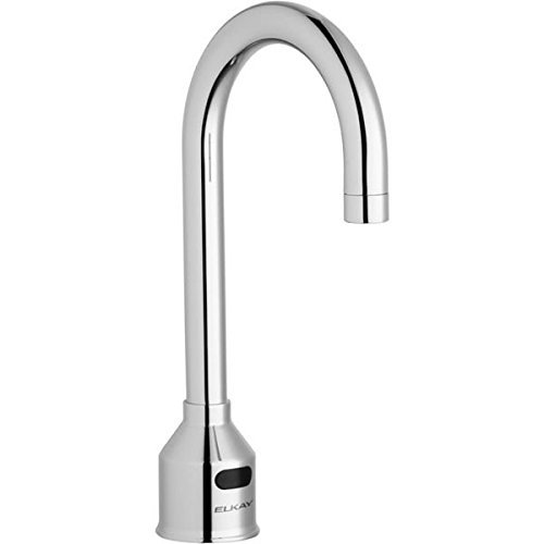 lot 93 image: Elkay LKB721C Universal ADA Compliant Dual Power Electronic Deck Mount Faucet