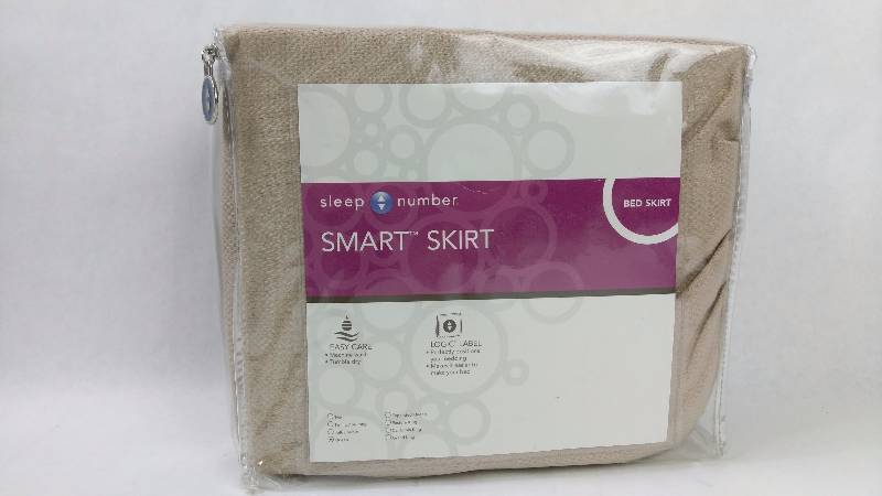 lot 8 image: Sleep Number Queen Size Smart Skirt Bed Skirt & Alcove Accessory Set