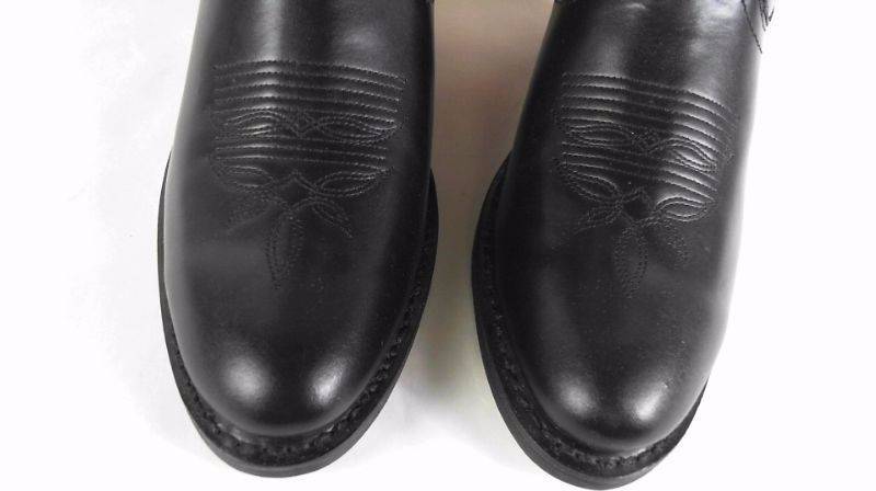 lot 34 image: Womens Laredo Western Boot  Boots Kadi Cowboy Cowgirl Black Patterned - Size 6.5
