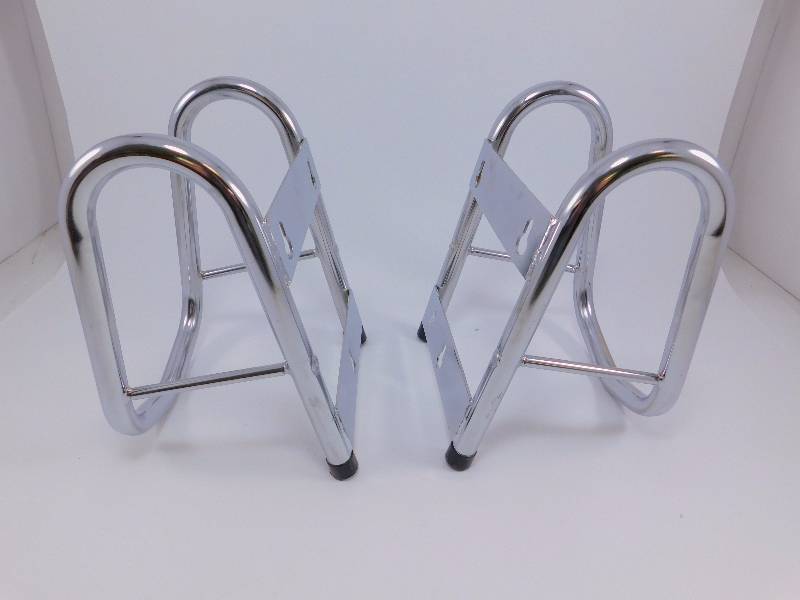 lot 4 image: Pair of Motorcycle Chocks