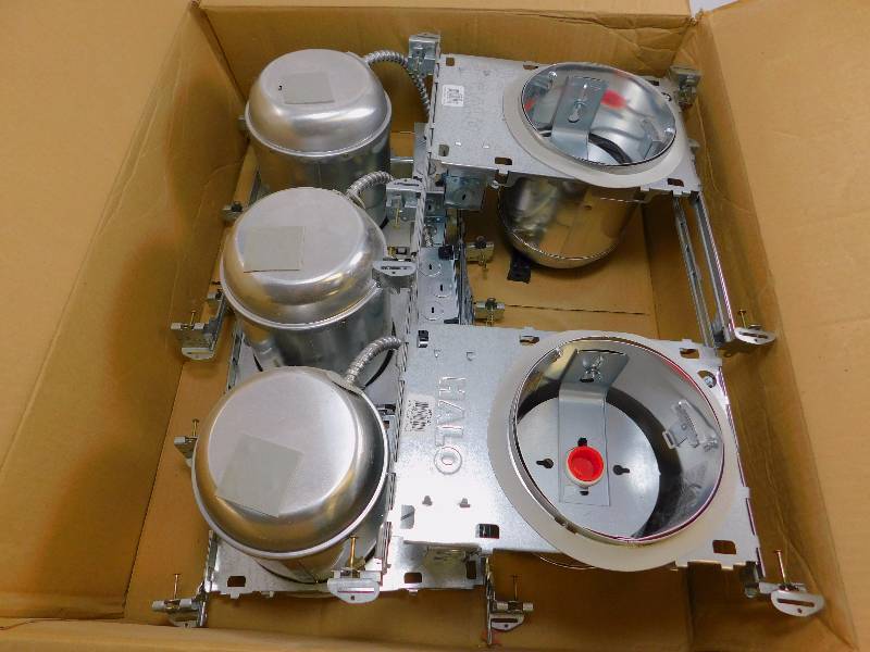 lot 8 image: (5) Halo 6 Recessed Lighting